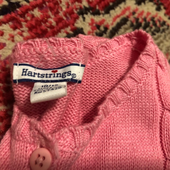 Hartstrings Girls Cardigan Pink Size 10-12 - Picture 2 of 11